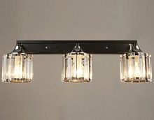 Бра трехрожковая  Мелодия Света Е14 Черная картинка 